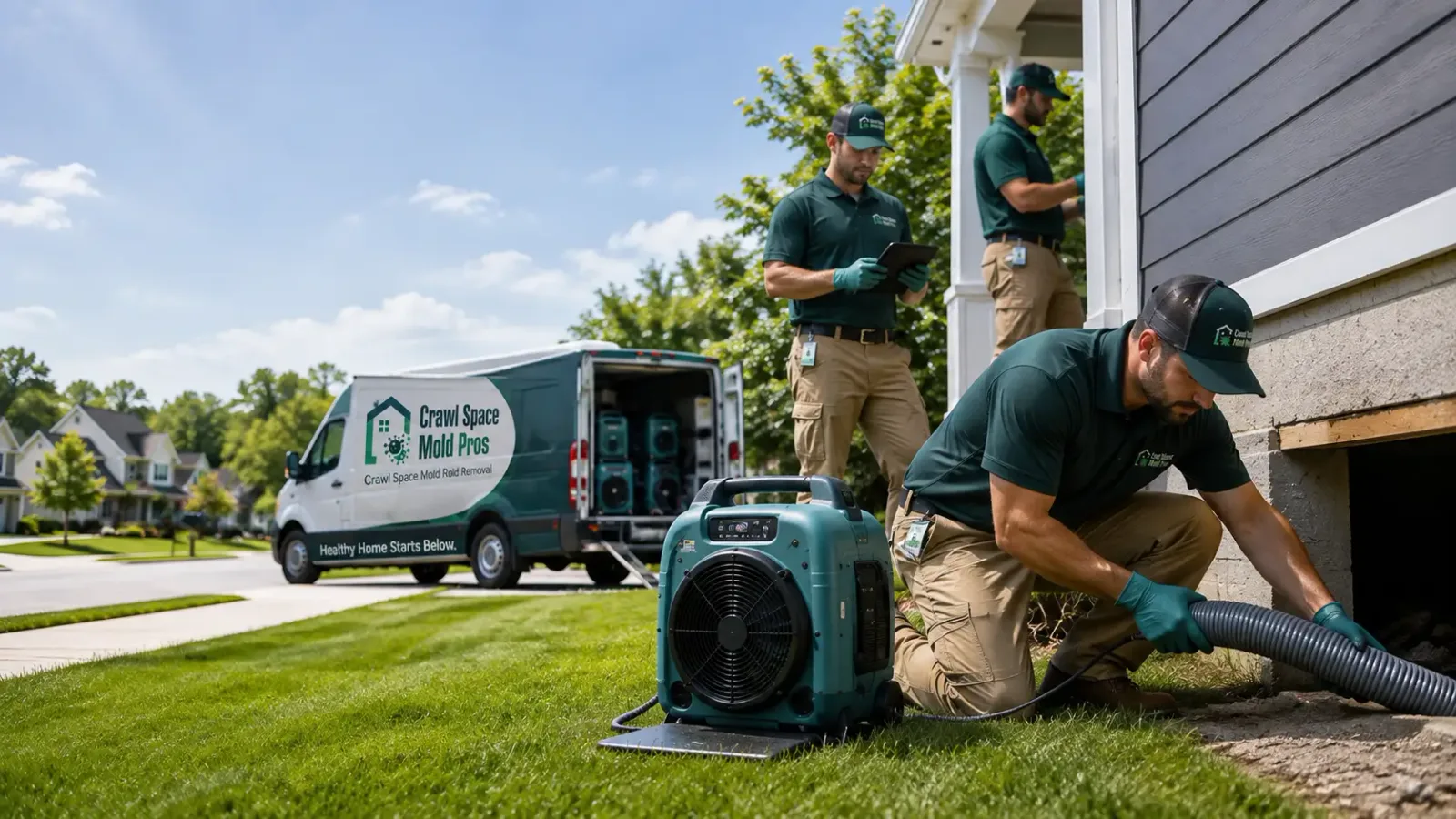 Crawl Space Mold Removal in Hardin, IL